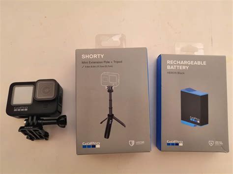 Gopro 9 Hero Black Akku Gopro Shorty 32gb Microsd Kaufen Auf