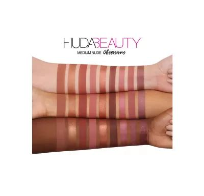 Палетка Теней HUDA BEAUTY Medium Nude Obsessions купить в Украине MAKEUPGRIM