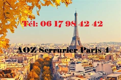 Serrurier Paris 4 0143140357 Urgence Serrurerie 75004 Paris
