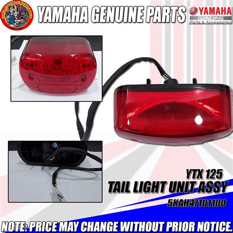 Ytx Taillight Unit Assy Ygp Genuine Ka H Shopee