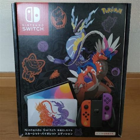 Nintendo Switch（有機elモデル） スカーレット・バイオレットエディション 本体 ポケットモンスター Sv スイッチ ポケモン