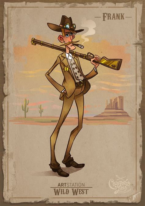 Wild West Character Design Challenge Character Design Cassandra Lee