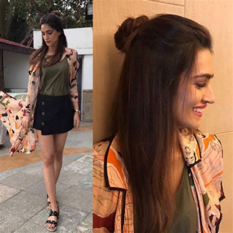 Kriti Sanons Chic Styling During Raabta Promotions Is Perfect For The