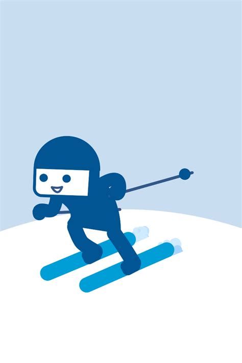 Skiing Tips on Behance