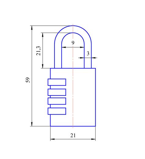 Купить замок навесной кодовый "Apecs" PDB-40-21-CODE в Санкт-Петербурге