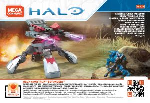 Manual De Uso Mega Construx Set Fvk Halo Misi N Toma De La Torreta