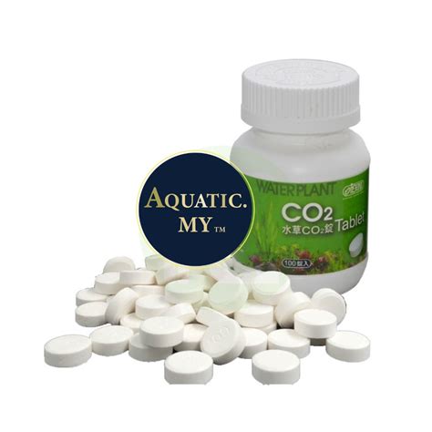 ISTA CO2 Tablet 100pcs Tablets For Aquatic Water Plant Aquascape