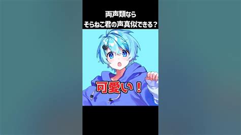 【女声】両声類ならそらねこ君の声真似できる説【めろんぱーかー】 Youtube