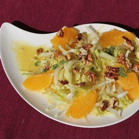 Chicoree Orangen Salat Von Koch Kinode Chefkoch Rezept Low Carb