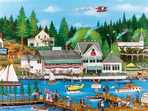 Roche Harbor, 750 Pieces, MasterPieces | Puzzle Warehouse