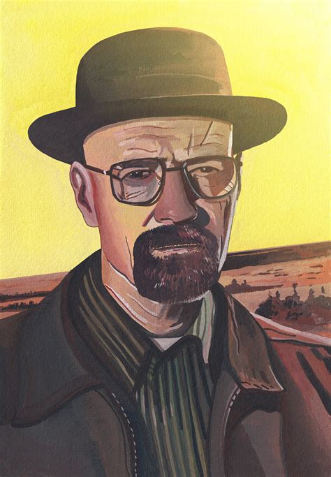 Breaking Bad Character Portraits On Behance