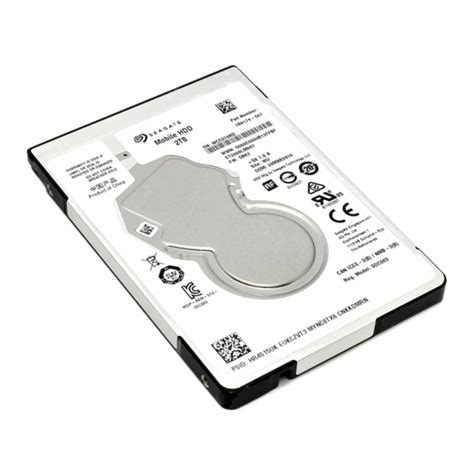 SEAGATE ST2000LM007 PRODUCT MANUAL Pdf Download | ManualsLib
