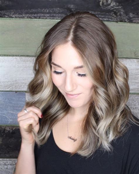 The Perfect Ash Blonde Balayage Ash Blonde Balayage Hair Painting