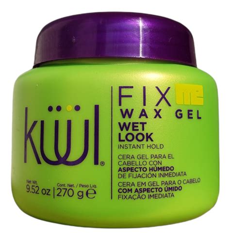 Cera Gel Aspecto Húmedo Kuul Fix Me Wax Gel Wet Look 270 G MercadoLibre