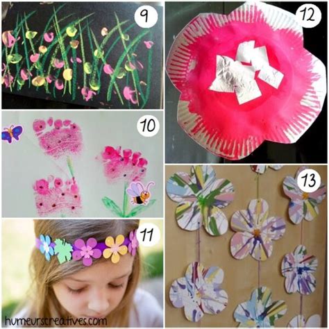 Bricolages De Printemps Pour Les Enfants