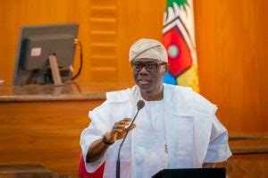 Photos Sanwo Olu Presents N Tr Budget For Punch Newspapers