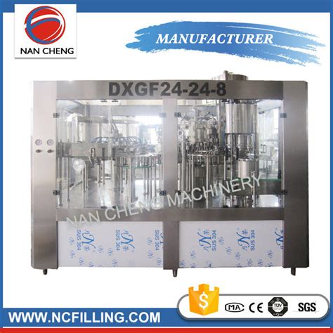 3 In 1 CSD Filling Carbonated Soft Drink Bottling Machine Filling