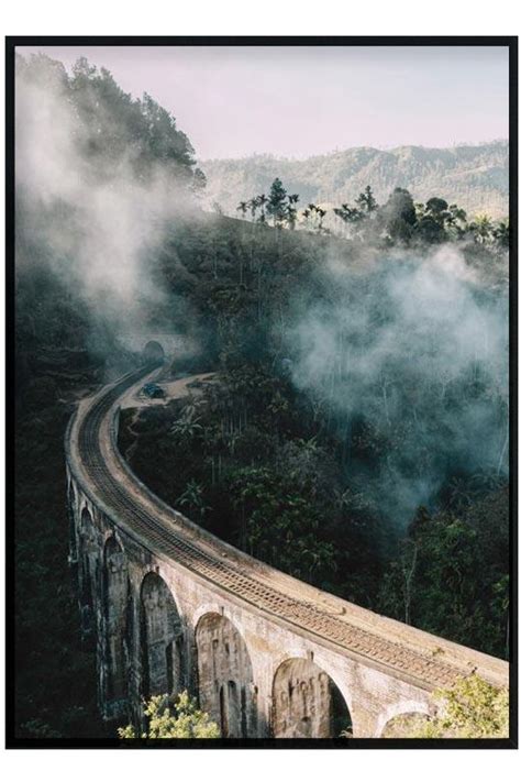 Постеры для интерьера. Постер "Мост 9 арок", постеры на стену в ...