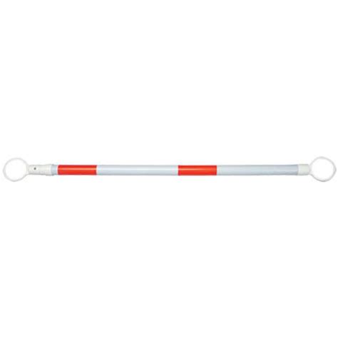 Retractable Cone Bar White Red Etonsafety