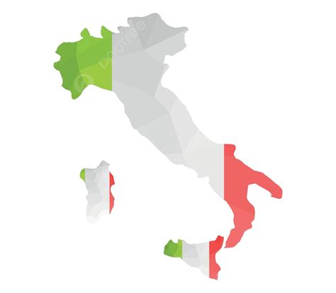 Italy Map Background Abstract Outline Vector Background Abstract