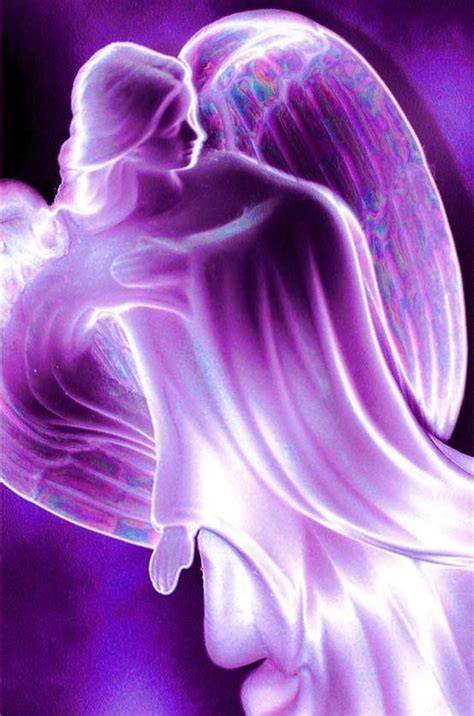 Purple Angel Postcard Zazzle Angel Art Angel Angel Pictures