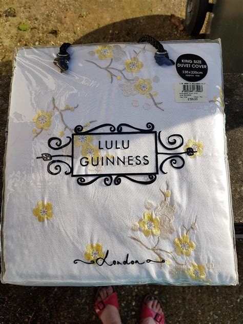 Lulu Guinness King Size Duvet Set In GU19 Heath For 100 00 For Sale