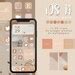 Ios Icons Aesthetics Neutral Fall Tone Nude Ios Iphone Etsy
