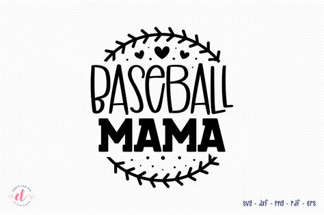 Baseball Mama Baseball Svg Sports Svg Graphic By Craftlabsvg