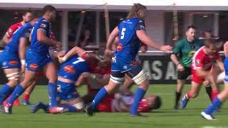 Top Essai De Darly Domvo Bo Biarritz Olympique Castres