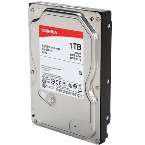 Жесткий диск Toshiba P300 1TB 7200rpm 64MB HDWD110UZSVA 3 5 SATA III