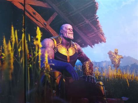 Thanos' farm — “Strange Vs Thanos” concept art for Endgame by... Thanos ...