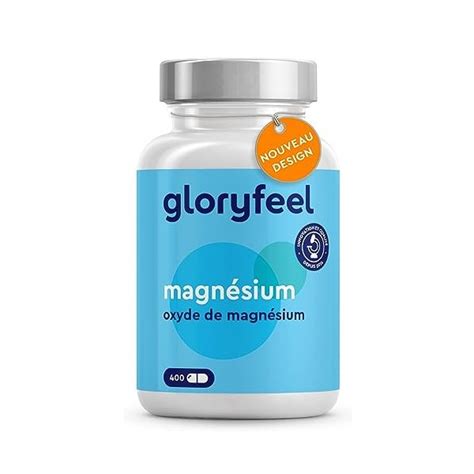 Magn Sium Marin Capsules Oxyde De Magn Sium Pur Et Fortement D