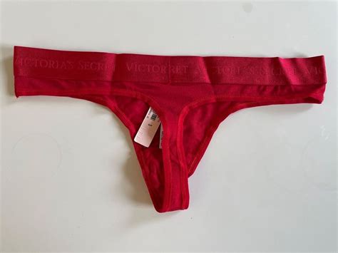 Victorias Secret Cotton Logo Thong S New Kaufen Auf Ricardo