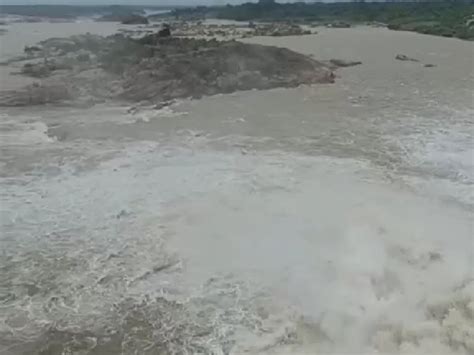 The Water Level Of Ban Sujara Dam Increased Due To Incessant Rains The