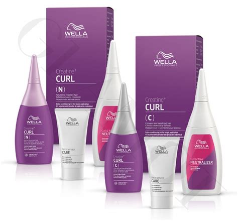 Wella Professionals Curl Perm Kit Permanent Wave Set Curls