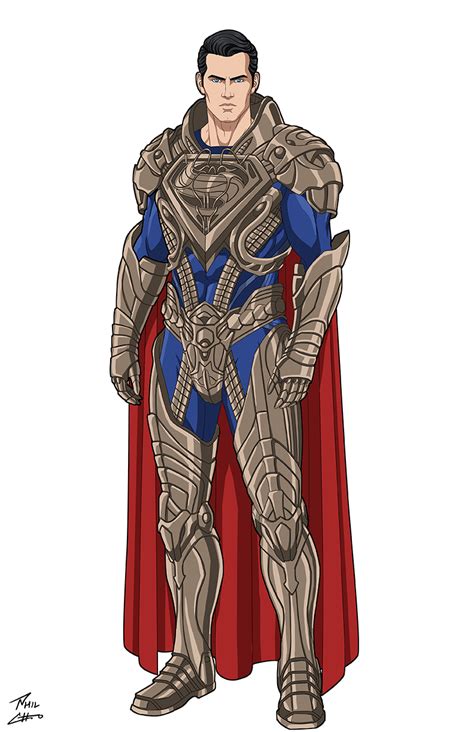 Superman Kryptonian Armor Commission By Phil Cho On Deviantart