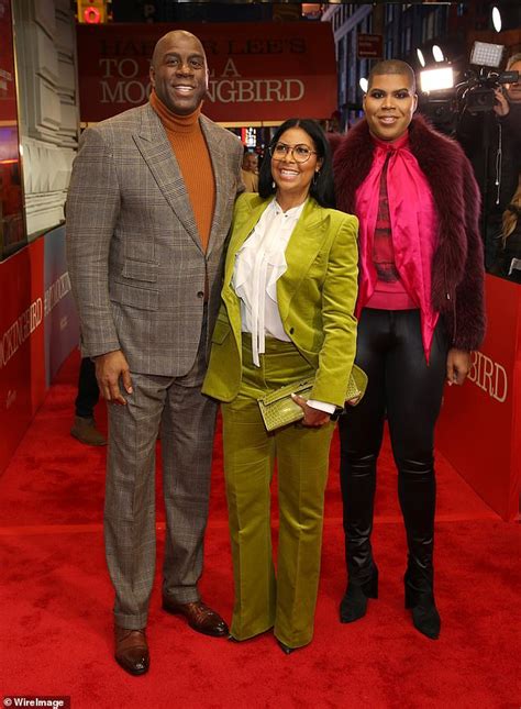 Magic Johnson and Family All Dressed Up for Opening Night at the Theater - Sports Gossip