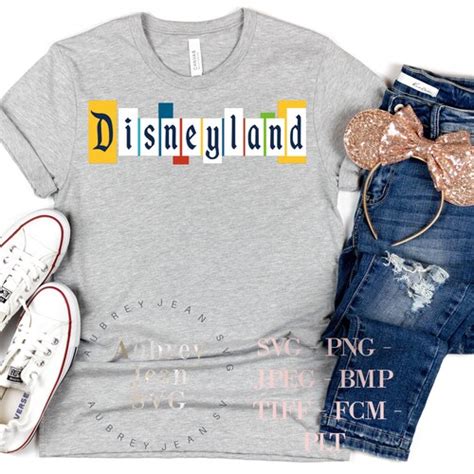 Disneyland Sign SVG Happiest Place On Earth Disneyland Sign Etsy