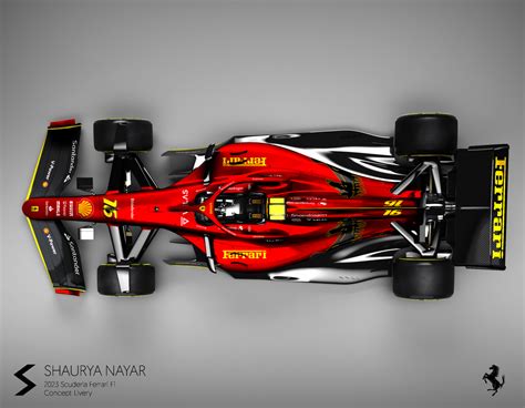 My 2023 Scuderia Ferrari F1 Concept Livery. Hope you like it! : r/formula1