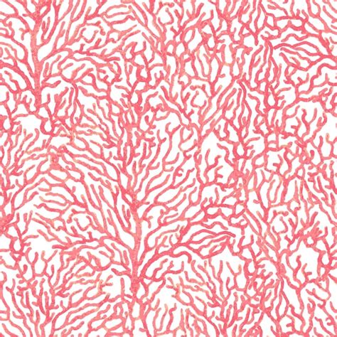 Premium Vector Coral Seamless Colorful Solid Pattern Vector Illustration