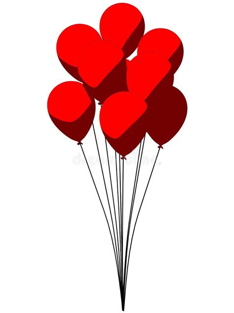 Balloons Vector Illustration Stock Vector Illustration Of Balloons