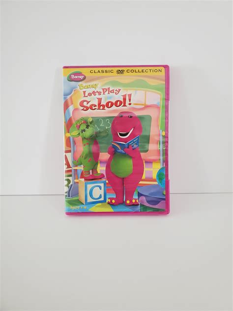 1999 Barney Lets Play School Classic Collection DVD New Factory Seal - Etsy