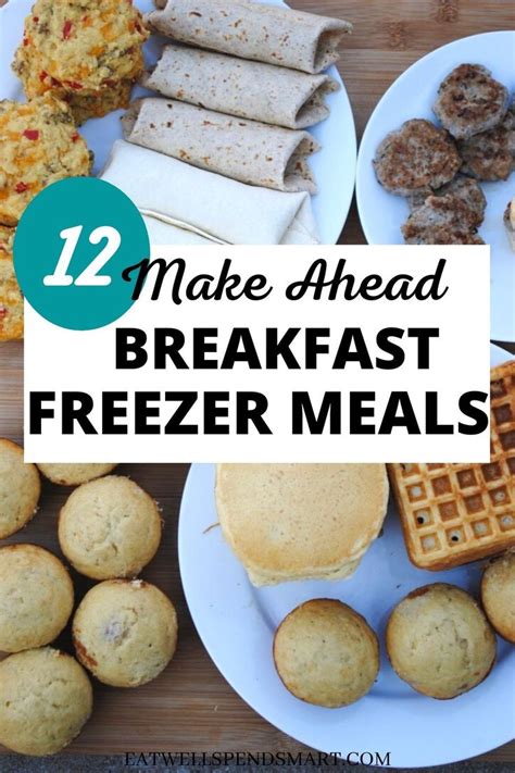 12 Delicious Make Ahead Breakfast Freezer Meals Make Ahead Breakfast Freezer Crockpot Meals