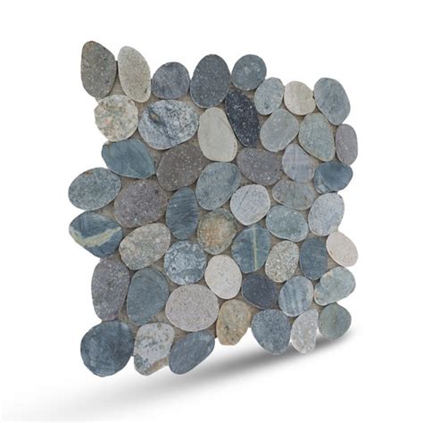 B O I Hawaii 12 X 12 Natural Stone Pebbles Mosaic Wall And Floor Tile And Reviews Wayfair