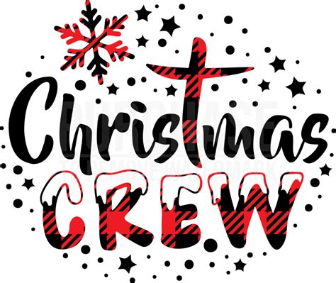 Christmas Crew Svg Christmas Svg Santa Svg Christmas Svg Cricut