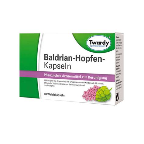 Baldrian Hopfen Kapseln Twardy St Bei Aponeo Kaufen