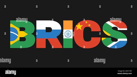 BRICS Brasil Rusia India China y Sudáfrica como países en