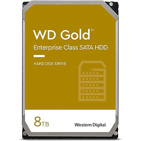 WD Gold 8TB Enterprise Class Internal Hard Drive 7200 RPM Class SATA