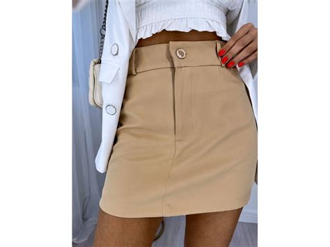 Saia Alfaiataria Lyssa Nude Sublime