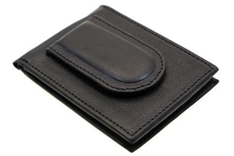 Bifold Money Clip Wallet With Id Window Semashow